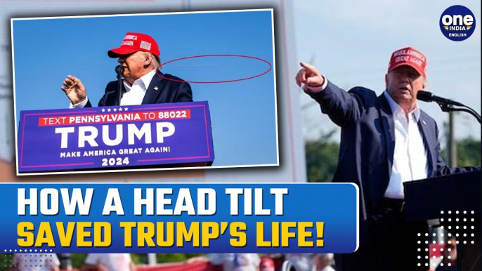 Trump’s Last-Minute Head Tilt Saved His Life| Chilling Photo, Slow-Motion Videos Of Bullet Go Viral