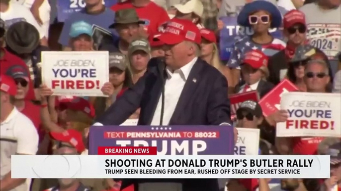 Attendee at Trump rally claims he saw the alleged shooter on a rooftop near the event