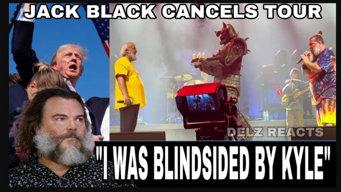 Jack Black Ends Tenacious D Tour after Kyle Gass Don’t Miss Donald Trump Next Time Statement #Trump