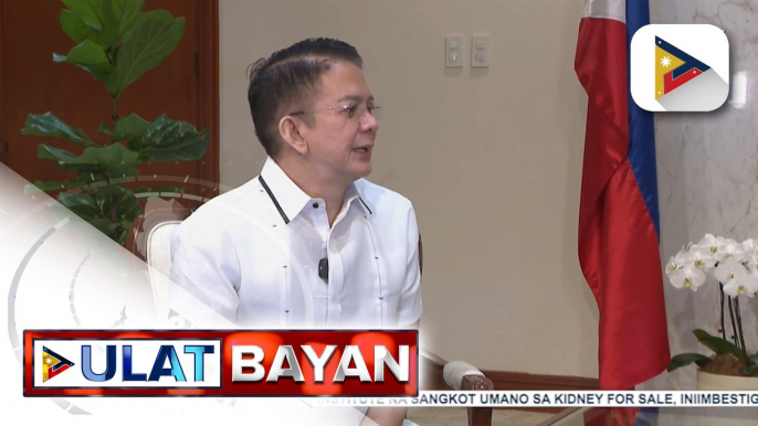 Senate Pres. Francis Escudero, sinagot ang ilang usapin sa Senado tulad ng Senate leadership, Charter Change, anti-political dynasty bill, divorce bill, at pagkakaroon ng tagapagsalita ng Senado