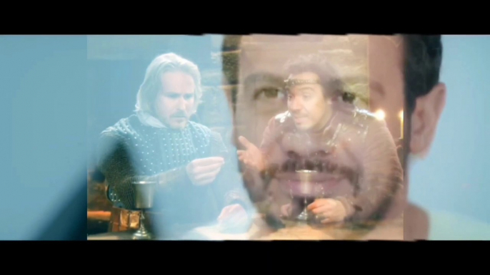 Alexandre Astier, Franck Pitiot - Origami Arthur et Perceval Kaamelott (Patrick Bruel et Ycare)