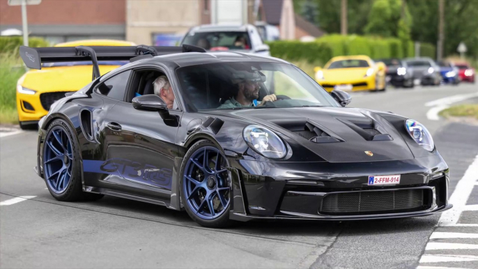 LOUD Porsche 992 GT3 RS with Kline Exhaust - Acceleration Sounds!