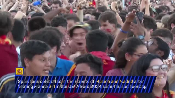 Yamal will be best in the world - Spain fans celebrate semi-final win