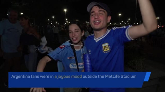 Argentina fans revel in reaching another final