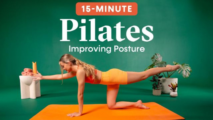 15-Minute Mat Pilates Workout for Improving Posture (No Equipment)