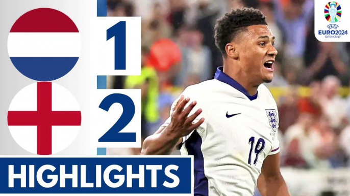 England vs Netherlands Highlights And Goals July 10,2024