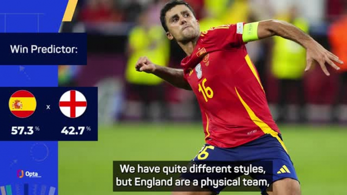 Luis de la Fuente expects a 'great spectacle' in Spain-England final