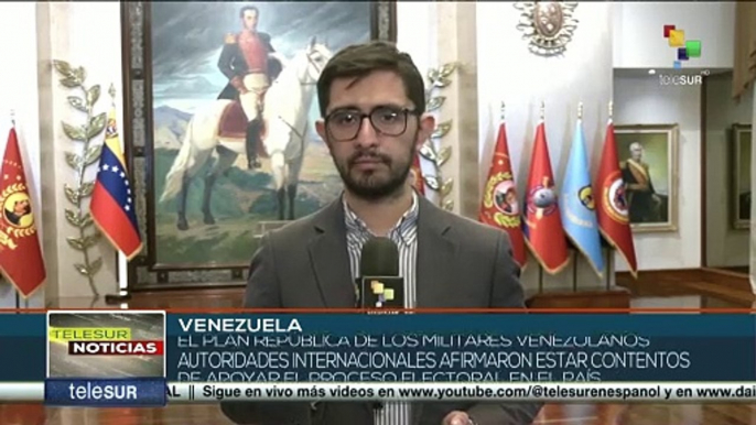 Finaliza encuentro con el ministro de defensa y expertos electorales de la ONU de cara a comicios del 28J