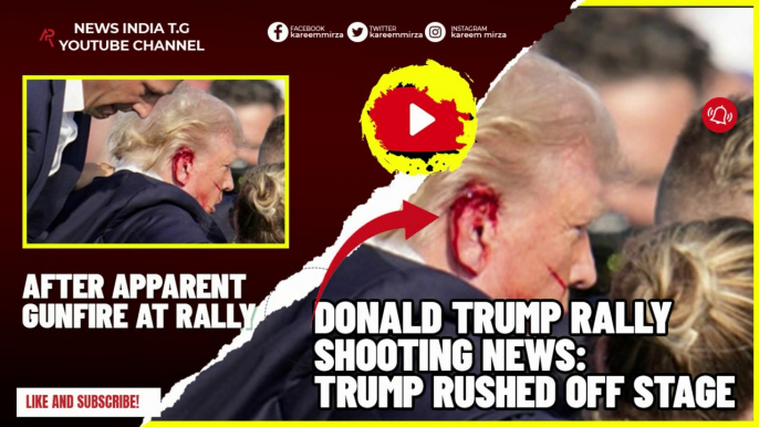 Breaking News Donald Trump Attack | Trump Leaves Hospital Donald Trump Rally Shooting