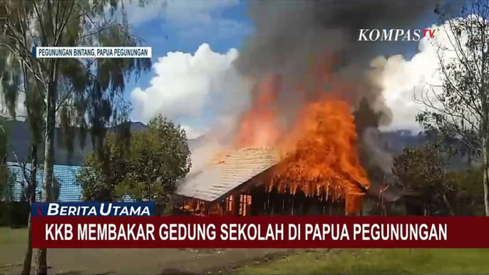 Kembali Berulah, KKB Bakar Gedung Sekolah di Papua Pegunungan, Ratusan Siswa Tak Bisa Belajar