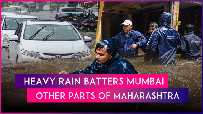 Mumbai Rains: Red Alert Issued As Heavy Rainfall Pounds City, CM Eknath Shinde Reviews Situation