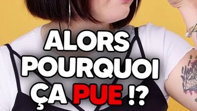 Pourquoi la sueur sent mauvais ?