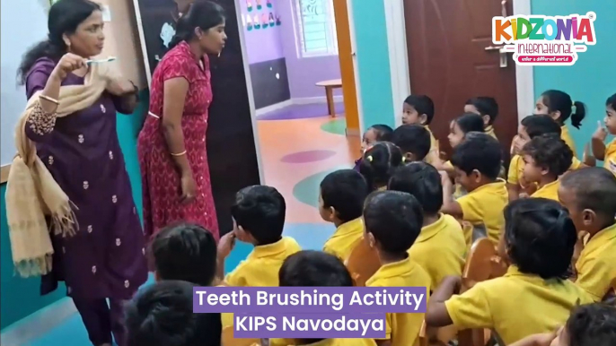 International Preschool | Teeth Brushing