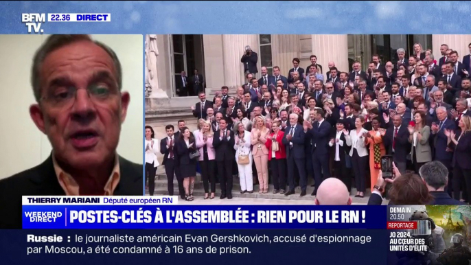 Thierry Mariani (RN), aux députés LR: "Vous avez pris les places, vous avez pris les postes et vous avez fait un accord avec les amis de Macron"