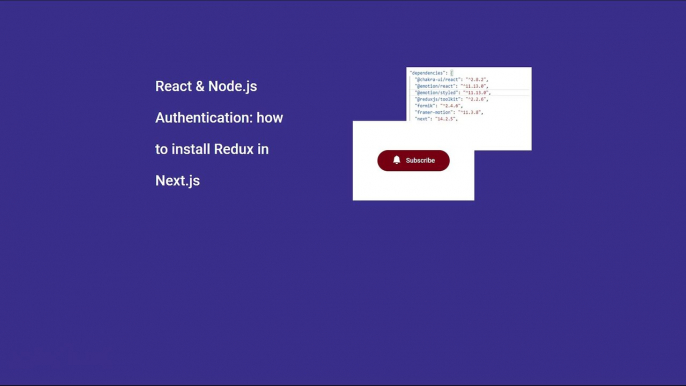 React & Node.js Authentication: how to install Redux in Next.js