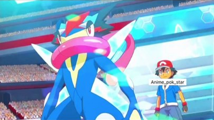 Power of Ash greninja #pokemon #ash #greninja