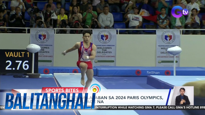 PHL Gymnasts na lalaban sa 2024 Paris Olympics, nasa Olympic Village na | Balitanghali