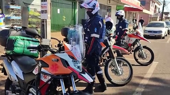 Criança com paralisia cerebral é socorrida pelo Samu após quadro de pneumonia