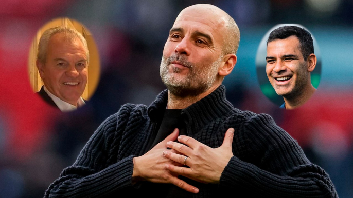 Guardiola se congratula de ver a Rafa Márquez y Javier Aguirre en Selección Mexicana