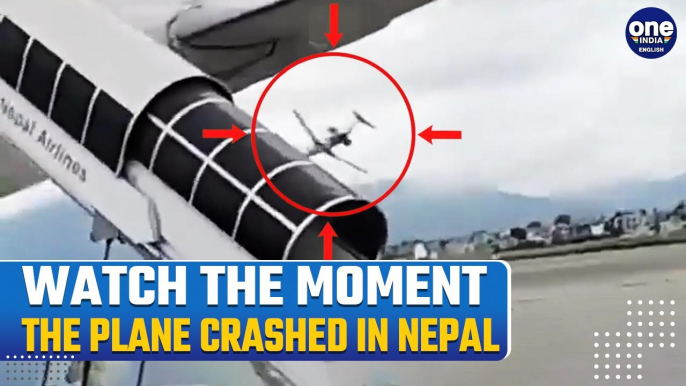 Nepal Plane Crash: Video Shows Exact Moment Plane Crashed At Kathmandu Airport | Watch