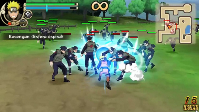 Naruto Shippuden Ultimate Ninja Impact para PSP PPSSPP