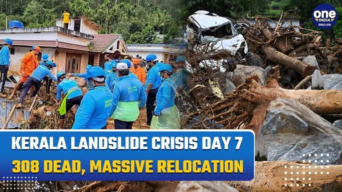 Wayanad Landslide Disaster: 308 Dead, 180 Missing, 6,700 Relocated in one of the Worst Crises Ever