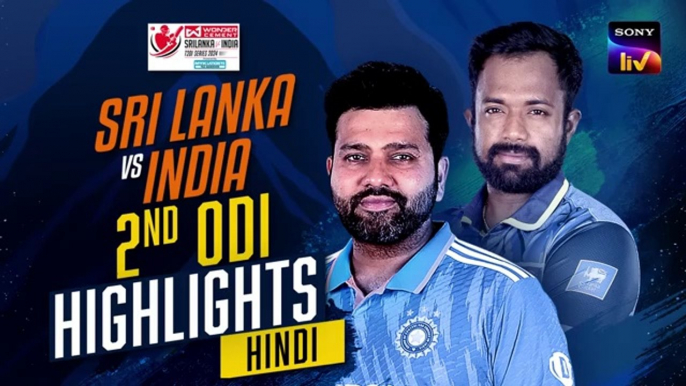 2nd ODI Match Full Highlights India vs Srilanka | India tour of Srilanka 2024