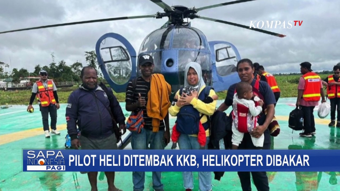 Satgas Damai Cartenz Konfirmasi Pilot Tewas Ditembak KBB di Mimika, Helikopter Dibakar