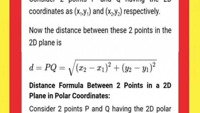 Ncert class 10th maths  ch. 7 formulas | 10th coordinate geometry formulas |10th maths #10th#shorts