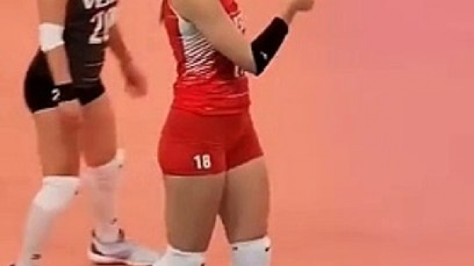 Zehra Gunes Turkish International volleyball player