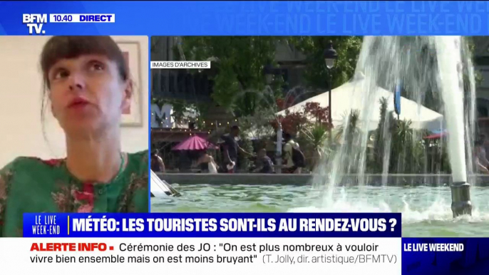 "La saison a démarré sur un rythme assez lent", explique Astrid Zorzabalbere, directrice de l'Office de Tourisme de la Teste-de-Buch