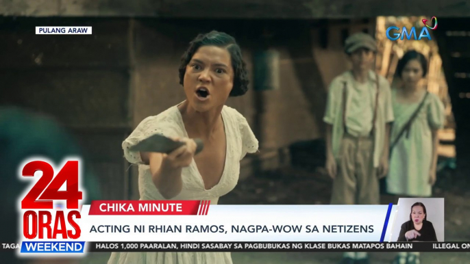 Episodes ng "Pulang Araw" sa Netflix, trending; No. 1 sa Netflix "Top 10 TV shows in the Philippines today" | 24 Oras Weekend