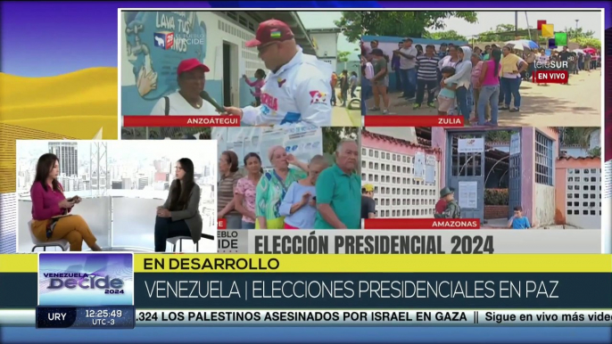 ¡Veedores acreditados participan en comicios presidenciales de Venezuela!