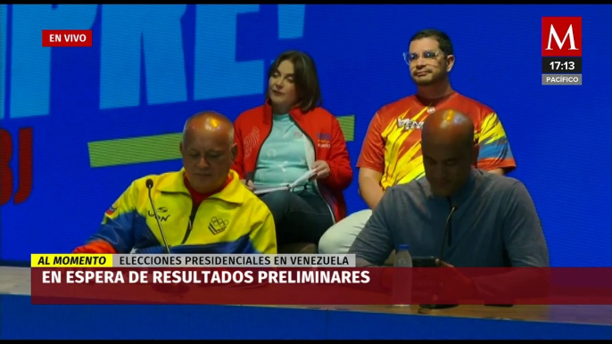 El equipo de Maduro da las primeras declaraciones tras el cierre de las casillas en Venezuela