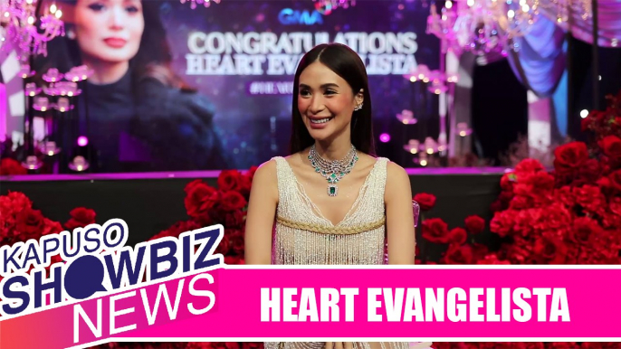 Kapuso Showbiz News: Heart Evangelista talks about career plans, outfit during contract signing