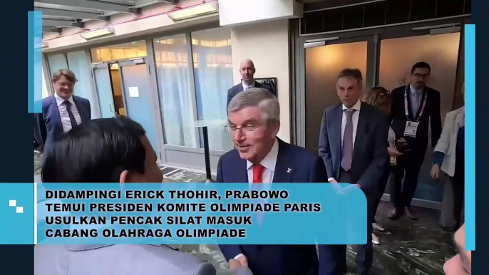 Prabowo dan Erick Thohir Usulkan Pencak Silat Jadi Cabang Olahraga Olimpiade