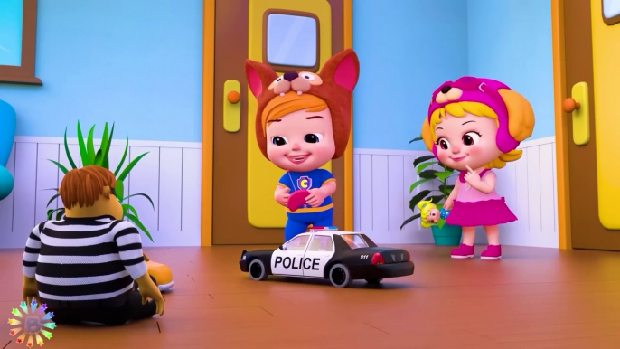 Baby Police Vs Thief  | Call The Police Song  | Kid Songs & Nursery Rhymes By PIB Family