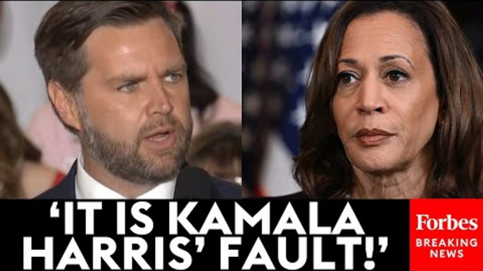 BREAKING: JD Vance Tears Into Kamala Harris During Fiery Remarks Before 'Fired Up' Nevada Crowd