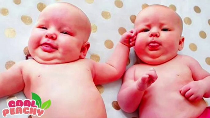 Twin Babies Fighting Over Moments - Funny Twin Baby Videos