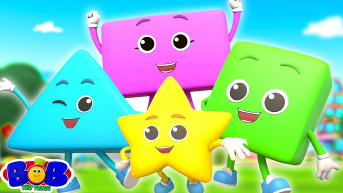 Five Little Shapes, Learn to Count 5, Nursery Rhymes & More Learning Baby Songs