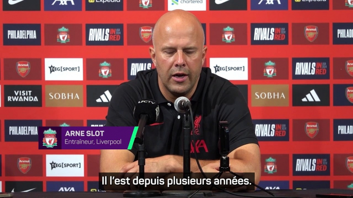 Slot : "Salah est un modèle depuis plusieurs années"