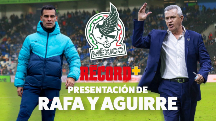 PRESENTACIÓN JAVIER AGUIRRE y RAFA MÁRQUEZ con la SELECCIÓN MEXICANA | EN VIVO