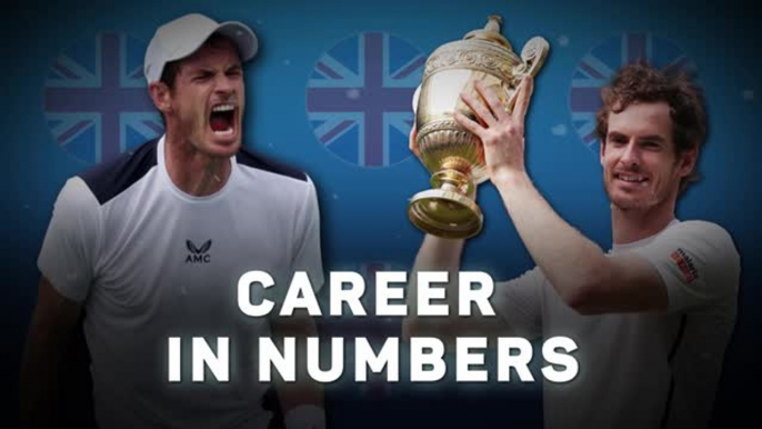 Andy Murray Retires - Career in Numbers