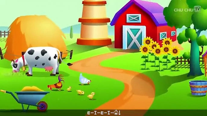 Old MacDonald Had a Farm Nursery Rhyme with Lyrics - Popular Nursery Rhymes and Songs for Children(360P)