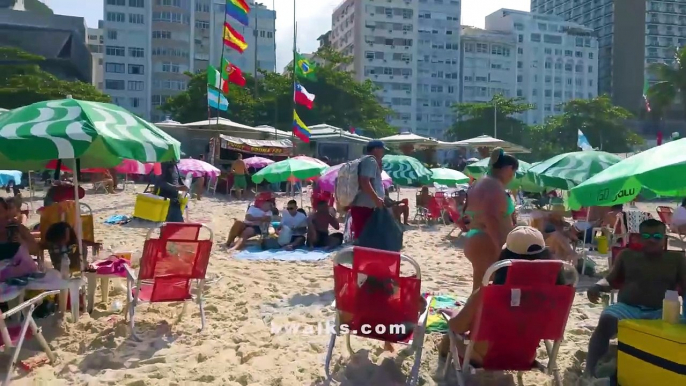 Leblon Beach Rio de Janeiro Brazil Carnival