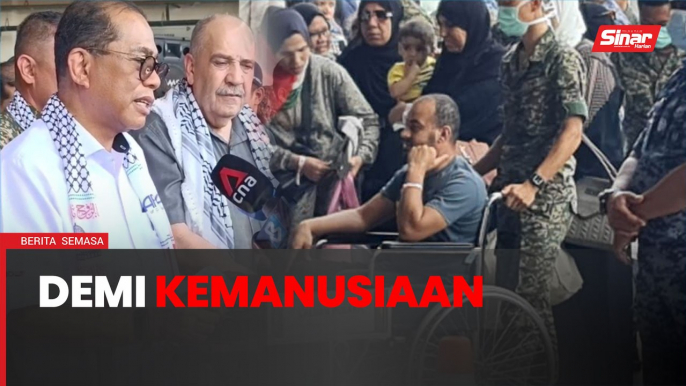 127 rakyat Palestin tiba untuk rawatan