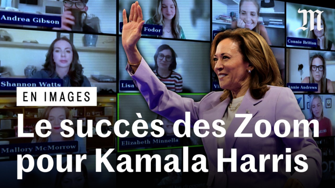 Comment Kamala Harris récupère des millions de dollars pour financer sa campagne grâce à Zoom