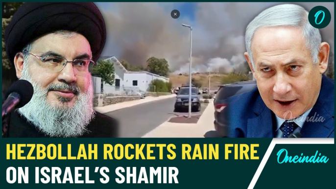 Hezbollah Hit Shamir for the First Time: Over 20 Rockets Pound the Israeli Territory | Watch