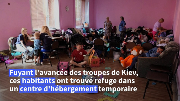 Des milliers de Russes déplacés en raison de l’incursion ukrainienne dans la région de Koursk