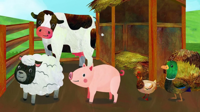 Finger Family Farm Animals _ CoComelon Nursery Rhymes _ Kids Songs